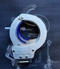 B3  Fully Automatic Lock Handcuff   Aviation Aluminum  Hinged  Matte