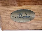Vintage Wooden Recipe Box Wall Hangers 6  X 7 5  Inside 2 5  Kitchen Storage