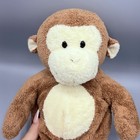 Ty Pluffies Dangles The Monkey Plush Baby Lovey Stuffed Animal Toy 2002 Brown