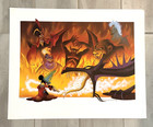 Disney Mickey s Fantasmic  Triumph Cast Member Exclusive Lithograph Le 399 1500