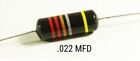 Centralab   Bumblebee Oil Filled Tone Capacitor  022mfd  081968-s