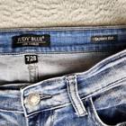 Judy Blue Jeans Womens 7 28 Blue Skinny Fit Casual Faded Denim Pants Outdoor
