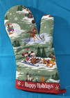 Disney Parks Mickey Mouse Holiday Warm Winter Wishes Christmas Oven Mitt