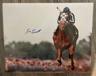 Secretariat 1973 Belmont 16 x20  Framed Remote Photo  5 Signed Ron Turcotte New 