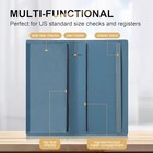 Checkbook Cover For Women And Men  Check Book Holder For Personal