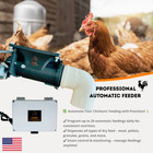 Chicken   Turkey Automatic Feeder     Dispenser System For Multiple Birds