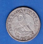 1876-so Chile Peso Silver Coin