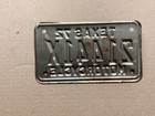 Vintage 1972 Texas Motorcycle License Plate Nice Original 21441x
