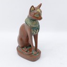 Ancient Egyptian Cat Bastet Statue Goddess Of Protection Egypt Bc 8  Pharaoh