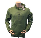 Adidas Tech Olive Team Issue Badge Of Sport Mens Athletic Hoodie Size Sm Ei8382