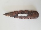 Arrowhead Flint 7  Spearhead Spear Point Knife Blade Nice Point Display Crafts