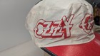 Vintage Ozzy Osbourne 1980s Black Red Hat Painters Cap Speak Of The Devil Rare