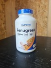 2x Nutricost Fenugreek Seed 675mg  240 Capsules - Gluten Free   Non-gmo Exp 1 28