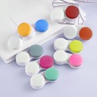 12pcs Contact Lens Case  Colorful Contact Lens Box Left right Eyes Holder Contai