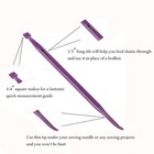 That Purple Thang Sewing Tools 5pcs For Sewing Craft Projects Use Thread Rubber