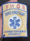 New York State Fdny Emergency Medical Technician Emt Insignia Emblem Logo Patch