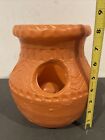 1987 Nos Strawberry Pot Planter Blow Mold Plastic Union Products Usa Vintage