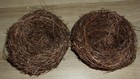 Lot Of 2 Sullivan s 5  Bird Nests - New Old Stock