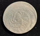 Mint Error Mexico 1981 Mo 20 Pesos Struck Off-center