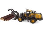 Komatsu Wa475-10 Wheel Loader Yellow W log Grapple 1 50 Universal Hobbies Uh8165