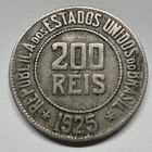 1925 Brazil 200 Reis - Coin  d-072