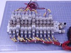 Lot Of 12 Smc Sy5320-5l0z-c4 Pneumatic Valves W  Manifold T106570