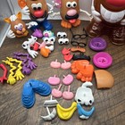 Mr  Potato Head 14  Container  Filled With 50  Bodies   Parts Hasbro Vintage Lot