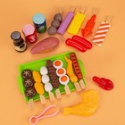 Play Food Toys Set Kids Pretend Cooking Play Kitchen Full Set Cookware Bbq New