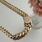  10k Yellow Gold Curb Link Chain Necklace Box Closure  Miami Cuban Link 26  149g