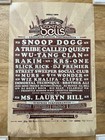 2010 Rock The Bells Poster Wu Tang Clan Snoop Dogg Lauryn Hill Wiz Khalifa More 