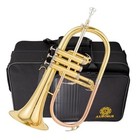 Flugelhorns Brass Bell Bow High Gloss Finish    Afh-8355