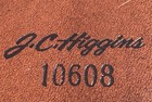 Rare Vintage  J c Higgins  sears  Leather Shotgun Belt Pouch  10608