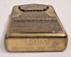 Vintage 1996 Carpe Diem Surprise Pyramid Brass Zippo Lighter Barrett Smythe