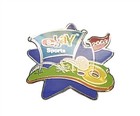 Ebay Live 2003 Orlando Florida Sports Blue Star Enamel Lapel Pin Back Golf