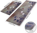 Crugla Spring Kitchen Rug Cushioned Anti Fatigue Floor Mat 