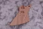 Diy Electric Guitar Kit Genuine Mahogany Neck Rosewood Fb Set In Golden Part