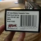 Ho Scale Atlas Mbta Multi Level Cab Car  1803 Massachusetts Boston