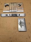 Mills Antique Slot Machine Circa 1950 s High-top Top Front Casting 3 Trim Plates
