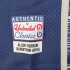 Allen Iverson Georgetown Hoyas Basketball Jersey Med Navy Unlimited Classics