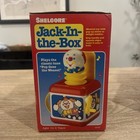 Rare Htf Vintage 1992 Shelcore Clown Jack In The Box Toy Joe  Original Packaging