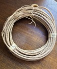 Western Handmade 6 Strand Rawhide Reata  50 Ft Long 5 16 Diameter 