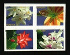 2014 Usps Winter Flowers Forever Stamps Sc 4862   4865 Booklet Of 20  5  100 Pcs 