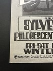 David Bowie  Sylvester  1972 Vintage Concert Poster  Winterland Sf Signed