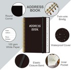Address Book With Alphabetical Tabs  Telephone   Address Book With Address Co   
