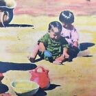 Vintage Santa Fe Railroad Print  the Pottery Makers  Albuquerque  New Mexico