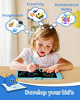 Lcd Writing Tablet Doodle Board  10inch Colorful Drawing Tablet Writing Pad  Kid