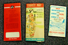 1951- 2- Maps --1952 -1 -map --of Japan-- Tour Guide And 2 Road Maps