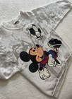 Vintage Mickey Mouse Crew Neck 90s 00s Soccer Futbol Disney World Cup Theme Rare