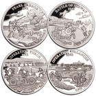 2025 Jeep Battles Of Wwii Liberia  1 Series  Coins With Folder