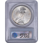 1926 S  1 Peace Silver Dollar   Pcgs Ms 62
